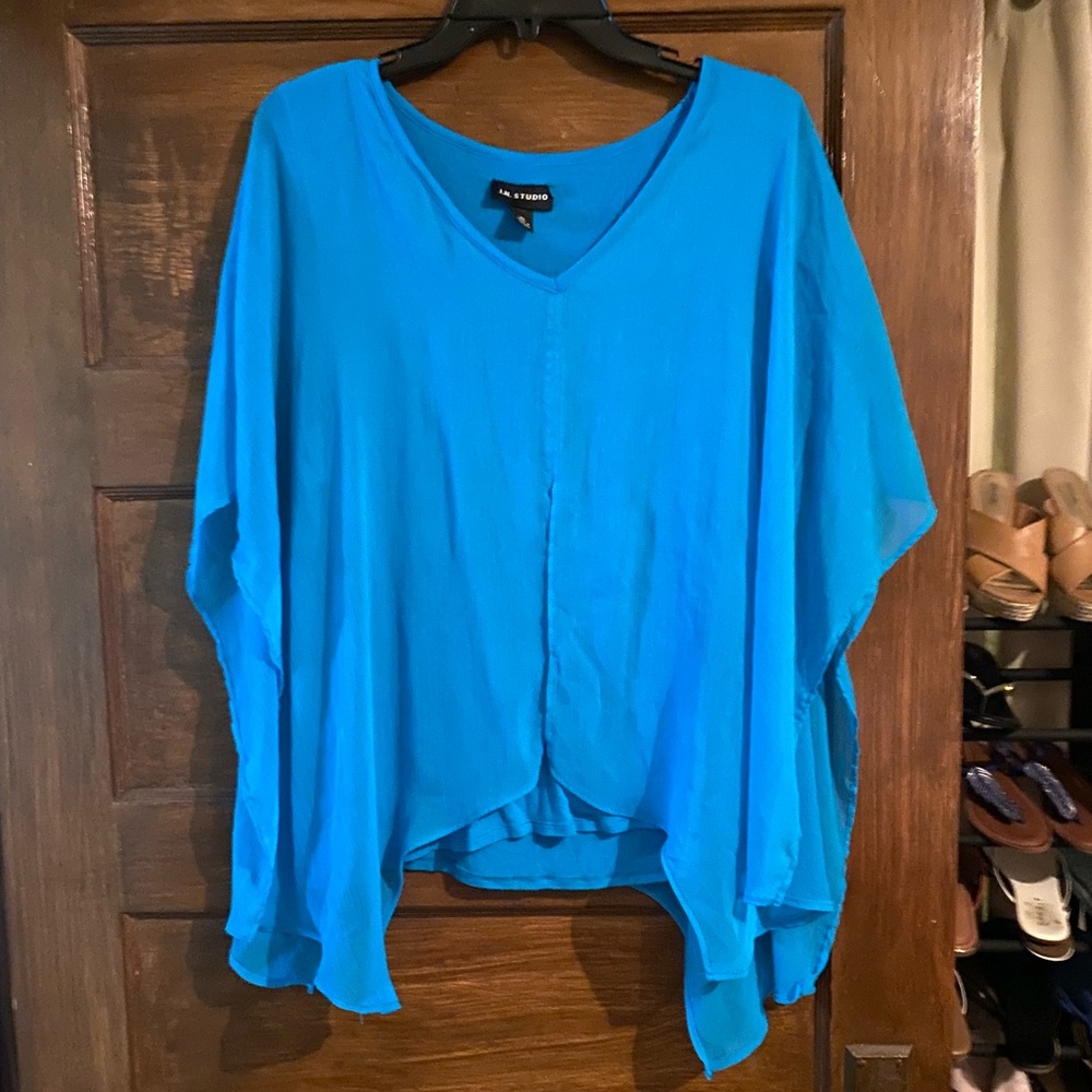 Blue summer top